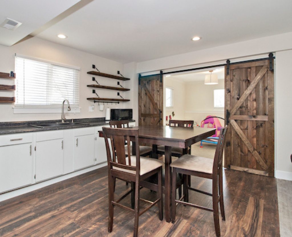 basement kitchen finishing