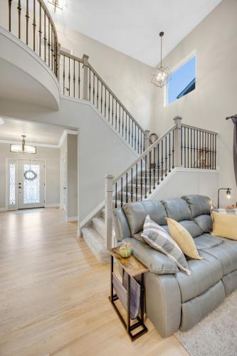 stair railing upgrade